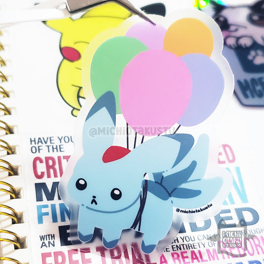 Carbuncle FLY Clear Sticker