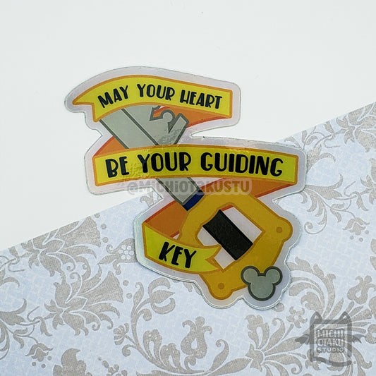Guiding Key – Kingdom Key Holographic Sticker