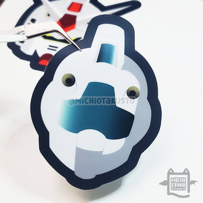 Mobile Suit Head – GM Sticker