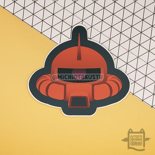Mobile Suit Head – Char's Zaku Sticker