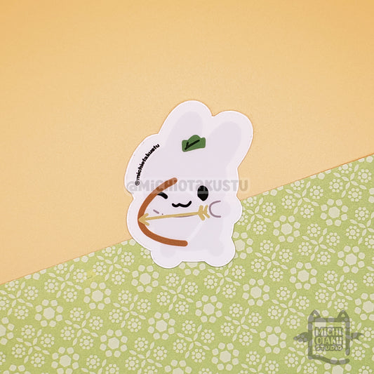 Pet Fantasy – Bunny the Archer Clear Sticker
