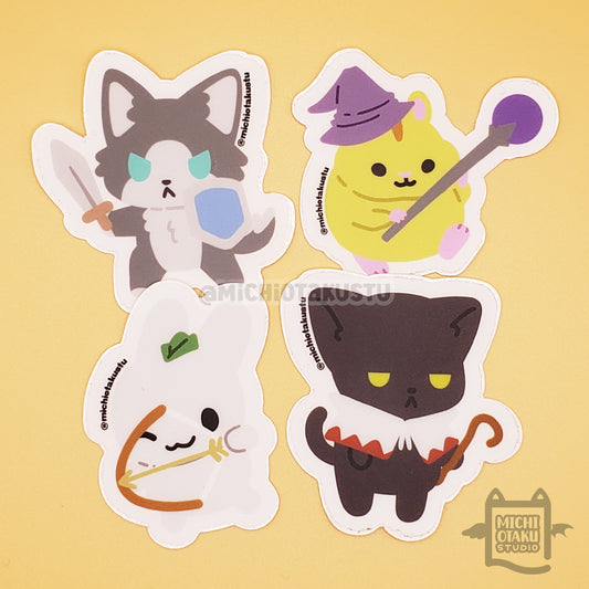 Pet Fantasy – Clear Stickers Pack