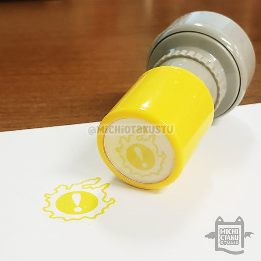 FFXIV MSQ Icon Self-Inking Stamp – Yellow